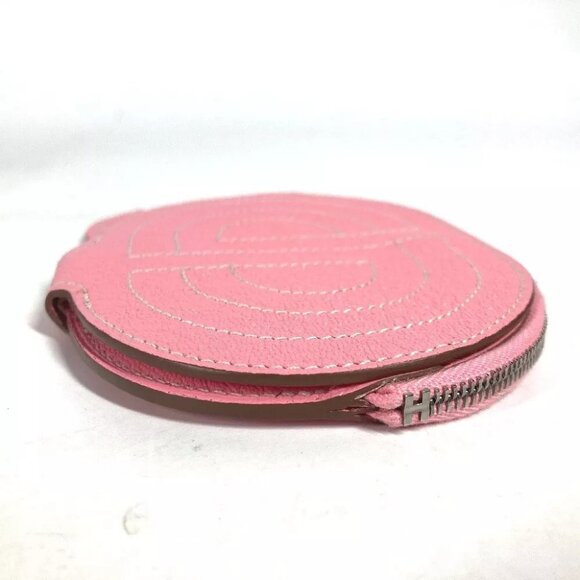 ERMES In the loop Wallet Coin Compartment coin purse Chevre Rose Confetti pink - Picture 11 of 13